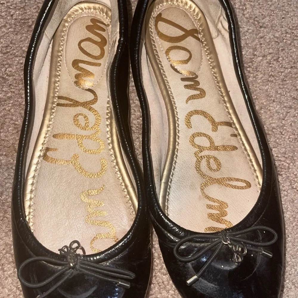 Sam Edelman Black Flats - Picture 5 of 17